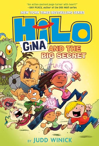 Hilo Book 8: Gina and the Big Secret: (A Graphic Novel) - Hardcover