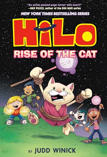 Hilo Book 10: Rise of the Cat: (A Graphic Novel) - Hardcover