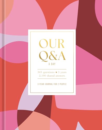 Our Q&A a Day (Hearts): 3-Year Journal for 2 People - Hardcover
