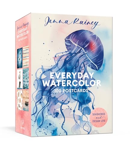 Everyday Watercolor 100 Postcards: Seashores and Ocean Life - Other