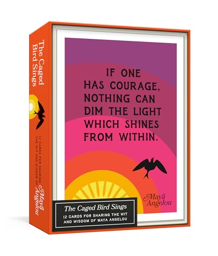The Caged Bird Sings Note Cards: 12 Cards for Sharing the Wit and Wisdom of Maya Angelou - Other