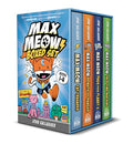 Max Meow Boxed Set: Welcome to Kittyopolis (Books 1-4): Max Meow 1: Cat Crusader; Max Meow 2: Donuts and Danger; Max Meow 3: Pugs from Planet X; Max M - Hardcover