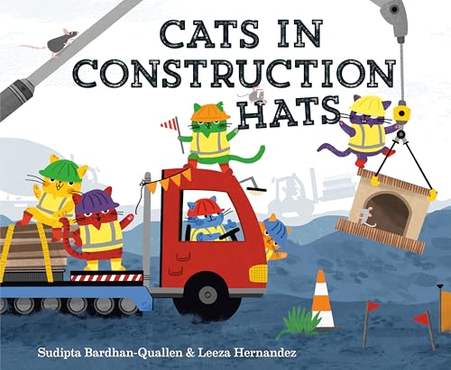 Cats in Construction Hats - Hardcover
