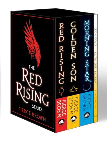 Red Rising 3-Book Box Set: Red Rising, Golden Son, Morning Star, and an Exclusive Extended Excerpt of Iron Gold - Paperback