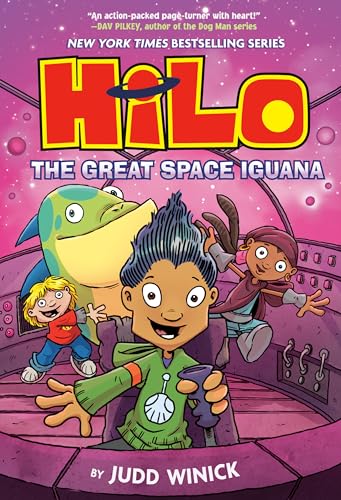 Hilo Book 11: The Great Space Iguana: (A Graphic Novel) - Hardcover