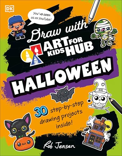 Draw with Art for Kids Hub Halloween - Paperback