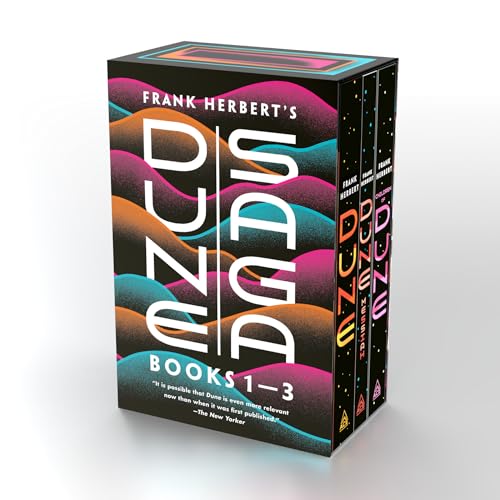Frank Herbert's Dune Saga 3-Book Boxed Set: Dune, Dune Messiah, and Children of Dune - Paperback