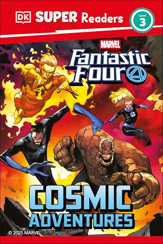 DK Super Readers Level 3 Marvel Fantastic Four Cosmic Adventures - Hardcover
