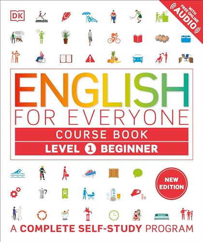 English for Everyone Course Book Level 1 Beginner: A Complete Self-Study Program - Hardcover