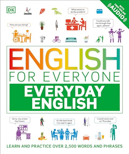 English for Everyone Everyday English: Learn and Practice Over 1,500 Words and Phrases - Hardcover