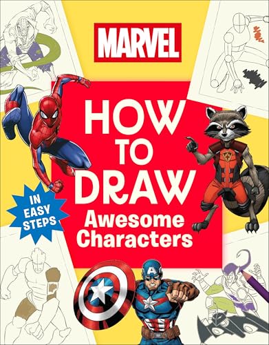 Marvel How to Draw Awesome Characters - Paperback
