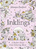 Inklings: A Pocket-Sized Inky Coloring Book - Paperback