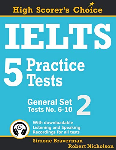 IELTS 5 Practice Tests, General Set 2: Tests No. 6-10 - Paperback