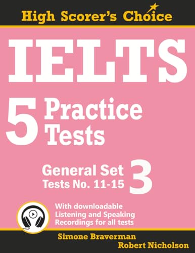 IELTS 5 Practice Tests, General Set 3: Tests No. 11-15 - Paperback