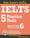 IELTS 5 Practice Tests, General Set 6: Tests No. 26-30 - Paperback