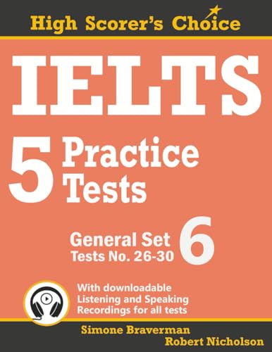 IELTS 5 Practice Tests, General Set 6: Tests No. 26-30 - Paperback