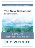 New Testament for Everyone Complete Eighteen-Volume Set: 20th Anniversary Edition with Study Guide - Paperback