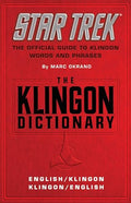 The Klingon Dictionary: The Official Guide to Klingon Words and Phrases - Paperback