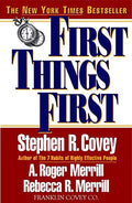 First Things First - Paperback