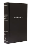 NKJV, Pew Bible, Large Print, Hardcover, Black, Red Letter Edition - Hardcover