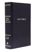 NKJV, Pew Bible, Large Print, Hardcover, Blue, Red Letter Edition - Hardcover