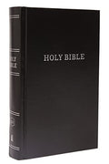 KJV, Pew Bible, Large Print, Hardcover, Black, Red Letter Edition - Hardcover