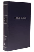 KJV, Pew Bible, Hardcover, Blue, Red Letter Edition - Hardcover