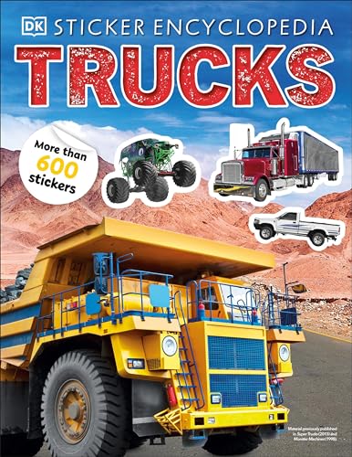 Sticker Encyclopedia Trucks - Paperback