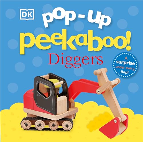 Pop-Up Peekaboo! Diggers: A Busy Surprise Under Every Flap! - Board Books