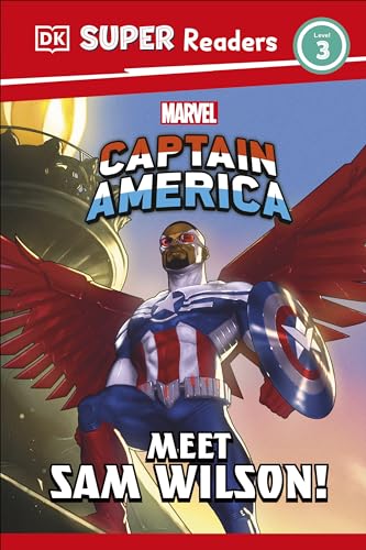 DK Super Readers Level 3 Marvel Captain America Meet Sam Wilson! - Hardcover