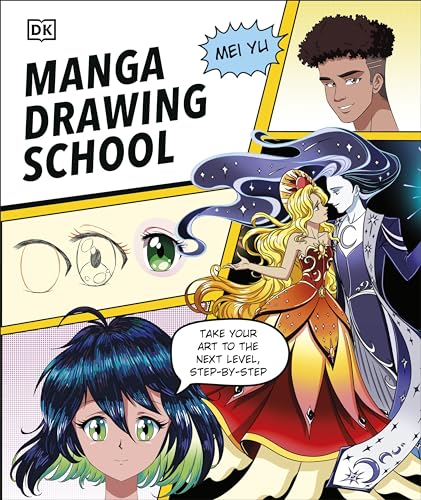 Manga Drawing School: Take Your Art to the Next Level, Step-By-Step - Hardcover