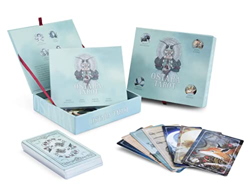 Ostara Tarot: (Tarot Kit Box Set with 78 Cards and Guide Book) [With Guidebook] - Other