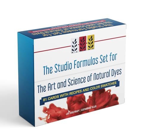 The Studio Formulas Set for the Art and Science of Natural Dyes: 84 Cards with Recipes and Color Swatches - Other