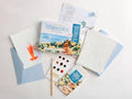 Watercolor the Easy Way Paint-Your-Own Watercolor Cards Coastal: Notecard Paint Kit with Paint and Brush Included - Other