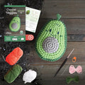 Crochet Your Veggies Amigurumi Kit Avocado: Everything You Need Is Included: 100%-Cotton Yarn, Crochet Hook, Stitch Marker, Tapestry Needle, Fiberfill - Other