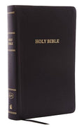 KJV, Reference Bible, Personal Size Giant Print, Bonded Leather, Black, Red Letter Edition - Bonded Leather