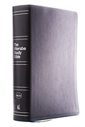 Nkjv, Wiersbe Study Bible, Leathersoft, Black, Comfort Print: Be Transformed by the Power of God's Word - Imitation Leather