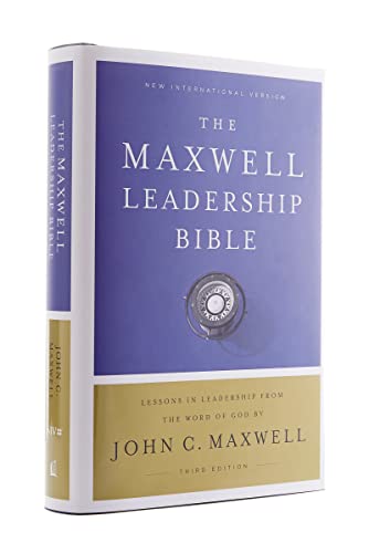 Niv, Maxwell Leadership Bible, 3rd Edition, Hardcover, Comfort Print - Hardcover