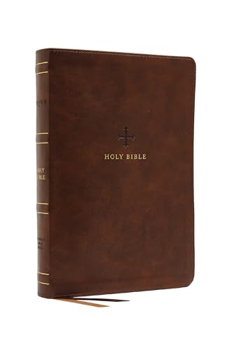 Nrsv, Catholic Bible, Standard Personal Size, Leathersoft, Brown, Comfort Print: Holy Bible - Imitation Leather