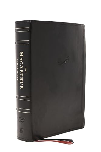 The Esv, MacArthur Study Bible, 2nd Edition, Leathersoft, Black, Thumb Indexed: Unleashing God's Truth One Verse at a Time - Imitation Leather