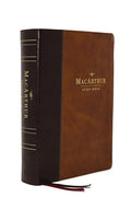 The Esv, MacArthur Study Bible, 2nd Edition, Leathersoft, Brown, Thumb Indexed: Unleashing God's Truth One Verse at a Time - Imitation Leather