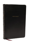 Nkjv, Reference Bible, Super Giant Print, Leathersoft, Black, Red Letter Edition, Comfort Print: Holy Bible, New King James Version - Imitation Leather