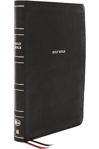 Nkjv, Reference Bible, Super Giant Print, Leathersoft, Black, Thumb Indexed, Red Letter Edition, Comfort Print: Holy Bible, New King James Version - Imitation Leather