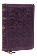 Kjv, Sovereign Collection Bible, Personal Size, Leathersoft, Purple, Thumb Indexed, Red Letter Edition, Comfort Print: Holy Bible, King James Version - Imitation Leather