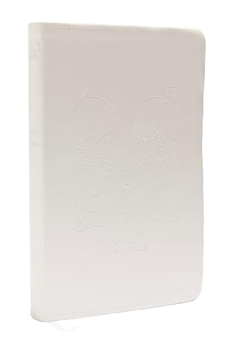 Nrsvce, Precious Moments Bible, White, Leathersoft, Comfort Print: Holy Bible - Imitation Leather