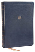 Niv, the Woman's Study Bible, Leathersoft, Blue, Full-Color, Thumb Indexed: Receiving God's Truth for Balance, Hope, and Transformation - Imitation Leather