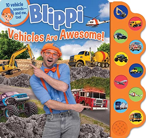 Blippi: Vehicles Are Awesome! - Board Books