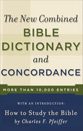 New Combined Bible Dictionary and Concordance - Paperback