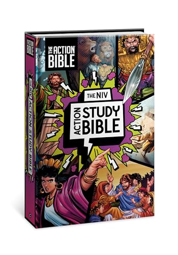 The NIV Action Study Bible, Hardcover, Full Color - Hardcover