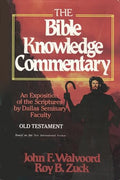Bible Knowledge Commentary: Old Testament - Hardcover